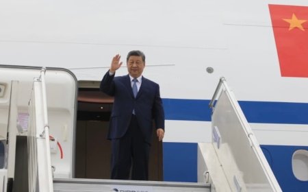 Xi Jinping arrives in Delhi for Brics summit, set for talks with PM Modi