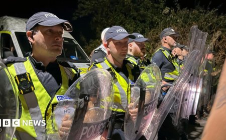 Man in court following anti-migrant protests