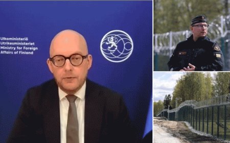 Finnish foreign ministry official details how Russia's 'hybrid warfare' reshaped border security
