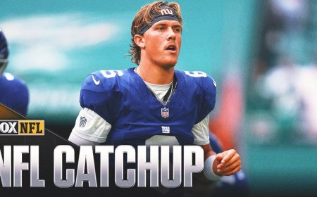 NFL Catchup: Giants Keeping QB Options Open; Bears Still Unsure On Week 3 Starter