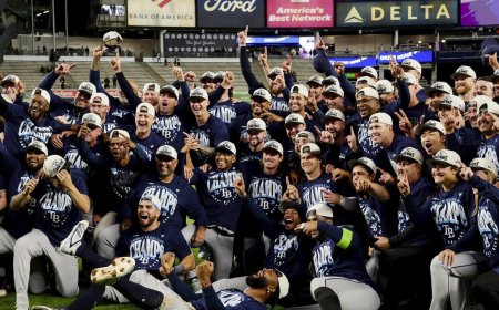 Tampa Bay Rays Secure AL East Crown: 'It's A Tough Division'