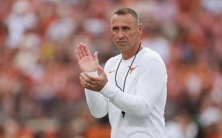 'It Just Gets Cut Out': Steve Sarkisian On Headset Issues When Trump Attends Games
