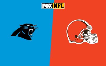 How to Watch Panthers vs. Browns: TV Channel, Live Stream, Time