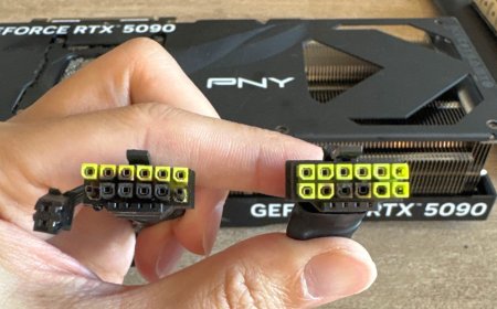 PNY allegedly refuses to cover melted RTX 5090 powered by native power supply cable