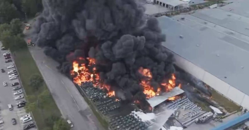 Massive Chemical Fire Erupts at Mississippi Manufacturing Plant, Explosions Heard as Workers Flee