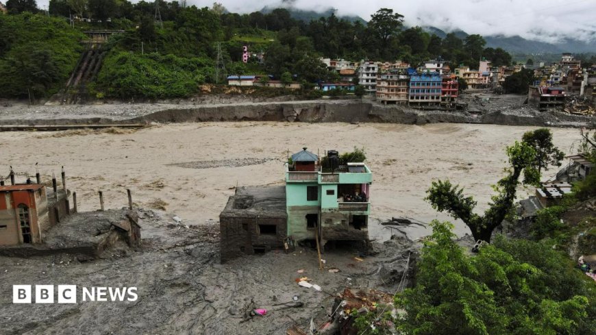 Briton among 119 rescued in Nepal after deadly floods, army says