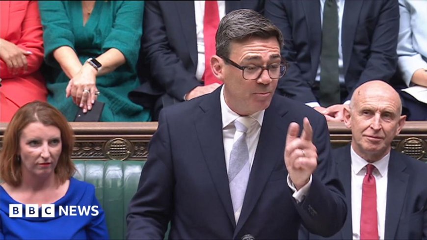Watch: Key moments from Andy Burnham's first Commons speech as PM