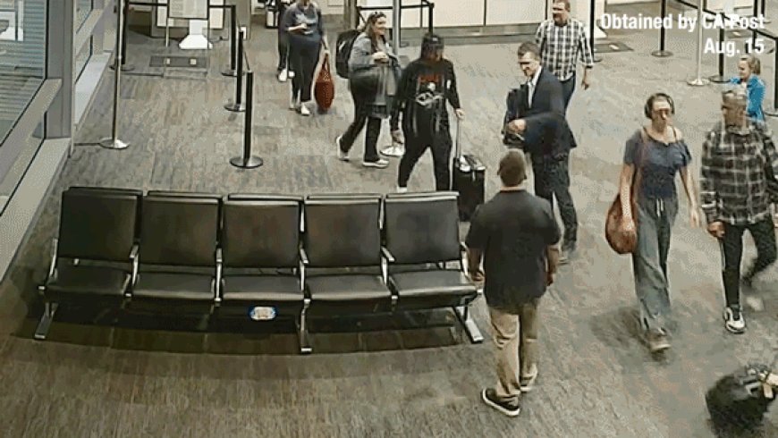 WATCH: FBI agents confront Swalwell at airport in new footage as viewers zero in and pile on