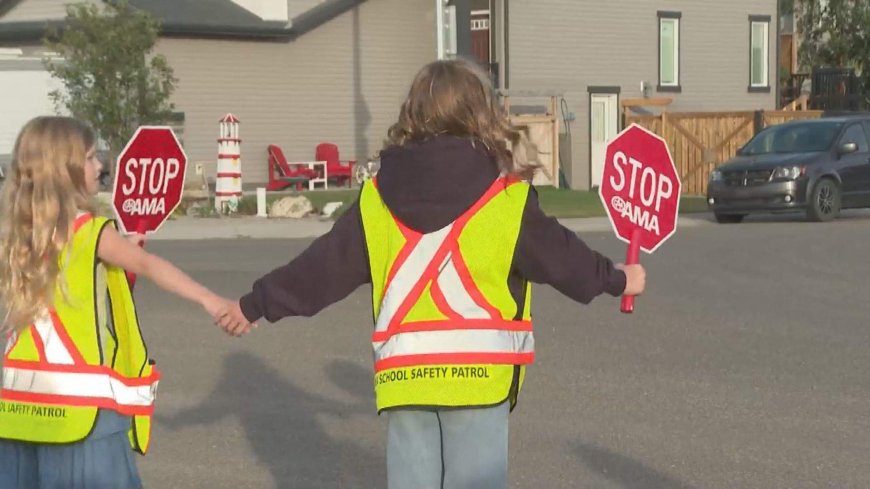 Alberta Motor Association student patrollers return to province’s crosswalks