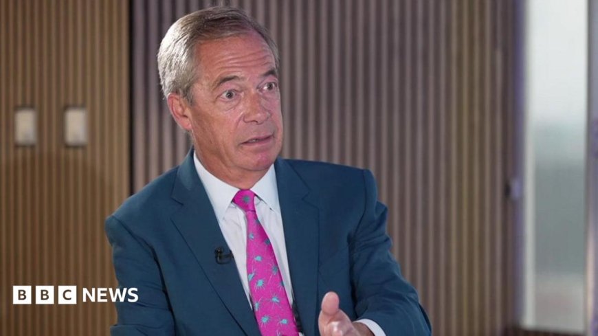 Reform up against 'complainants' society', Farage tells BBC