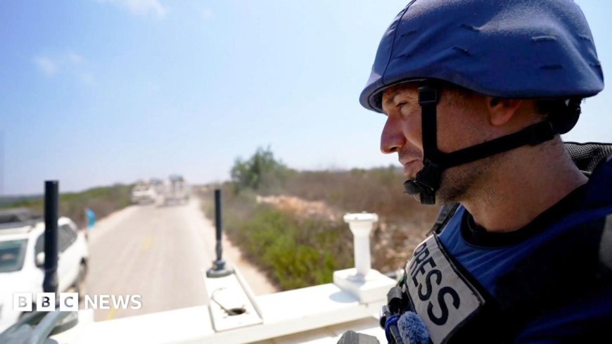 Watch: BBC sees Israeli military presence in southern Lebanon