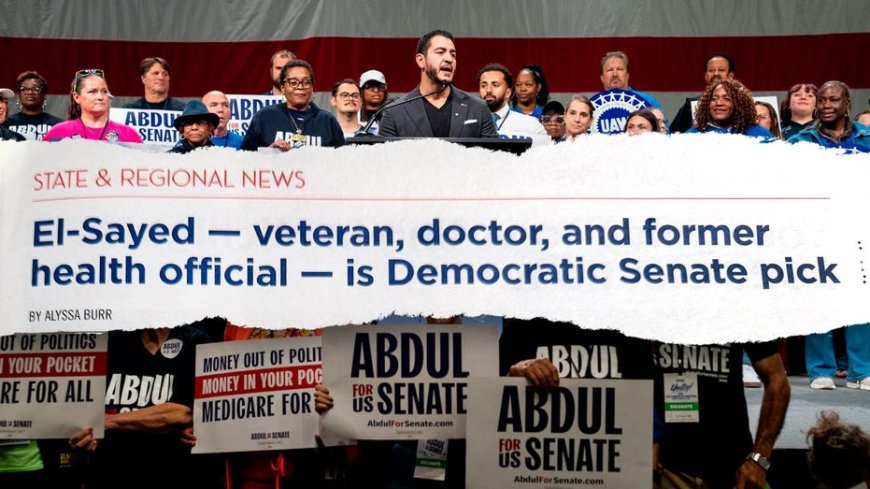 Abdul El-Sayed dubbed ‘veteran’ by Soros-linked propaganda newspaper distributed in Michigan