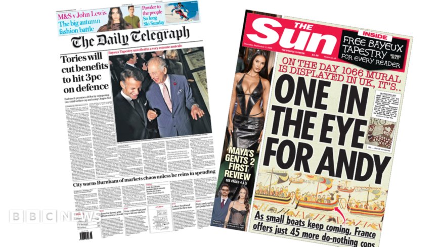 The Papers: 'City warns Burnham' and 'One in the eye'