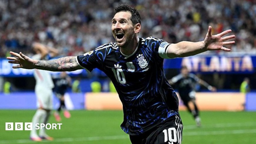 Argentine league to pause games this weekend to honour Messi after his retirement