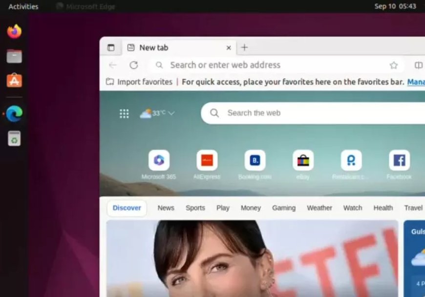 Microsoft Edge now has an official Linux support list, seven years after Chrome's
