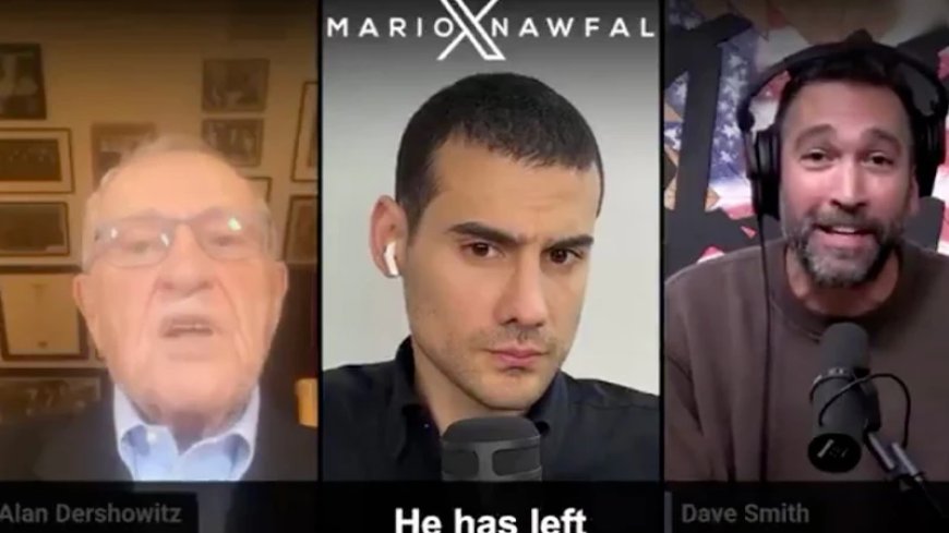 Boom! Comedian Dave Smith OBLITERATES Alan Dershowitz After Being Called An “Antisemite”