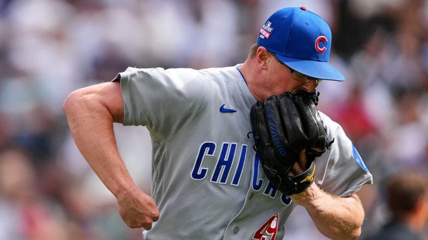 Cubs reliever Trent Thornton suffers epic dugout meltdown after being removed from game
