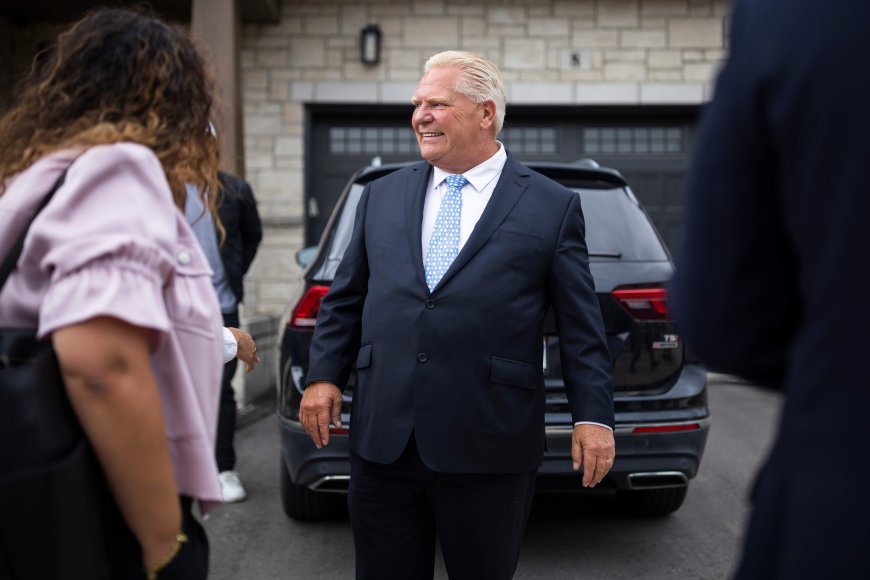 ‘Thank God we don’t have the media’: Ford praises closed-door announcement