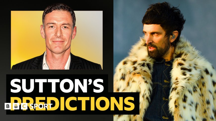 Sutton's predictions v Kasabian frontman Serge Pizzorno