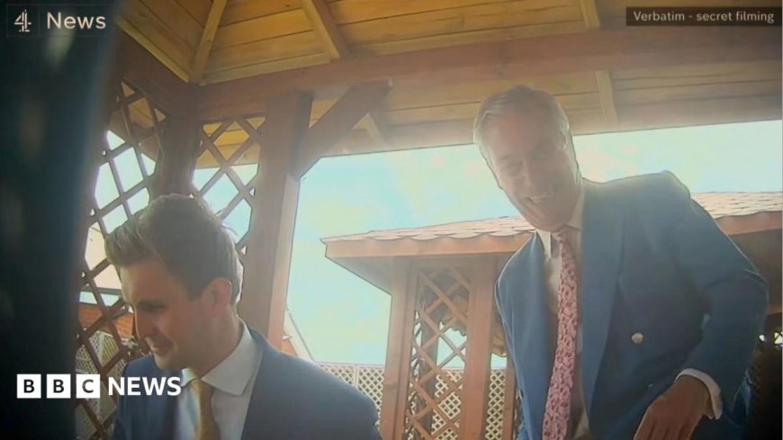 Two senior Reform UK officials step down after undercover report