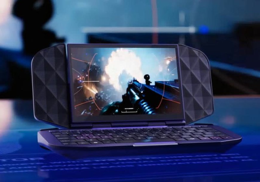 Acer's new DualPlay Mini is a handheld gaming PC that flips open into a mini laptop