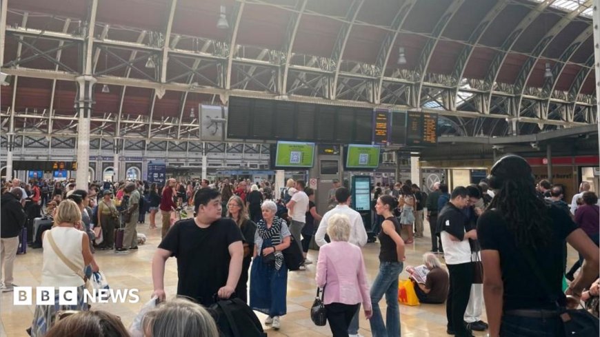 Heathrow Airport train services resume after trackside fire disruption