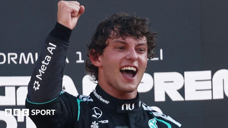 Antonelli takes stunning Monza win from 19th on grid