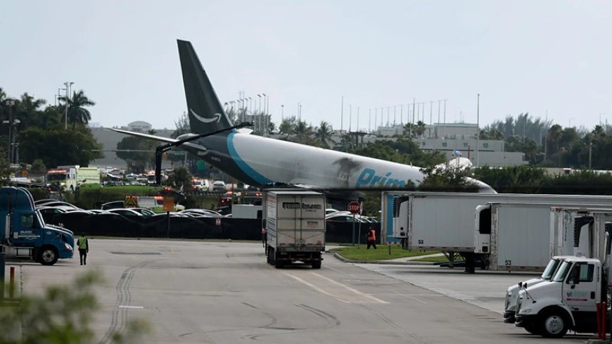 Amazon Prime Air Boeing 767 Crashes After Overshooting Runway