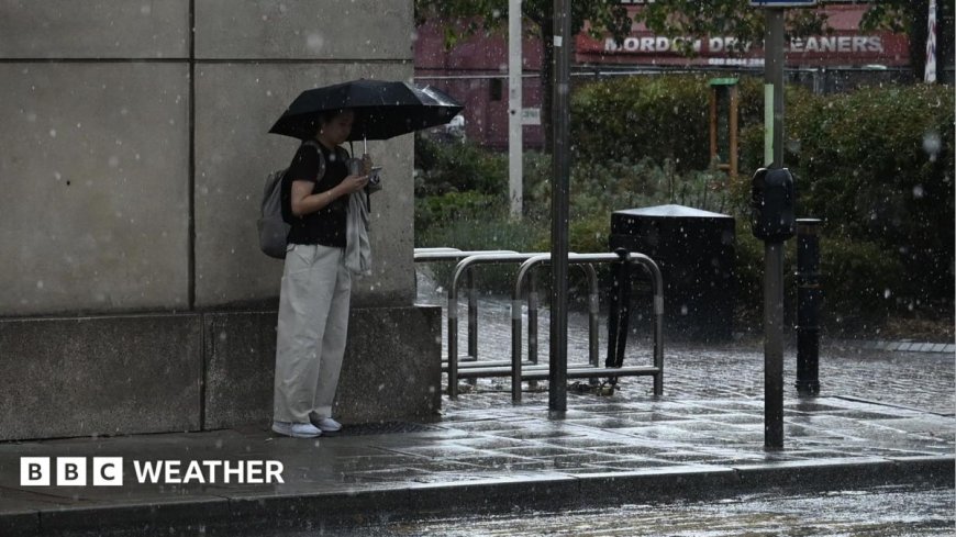 Cooler temperatures with wet and windy weather forecast for UK this week