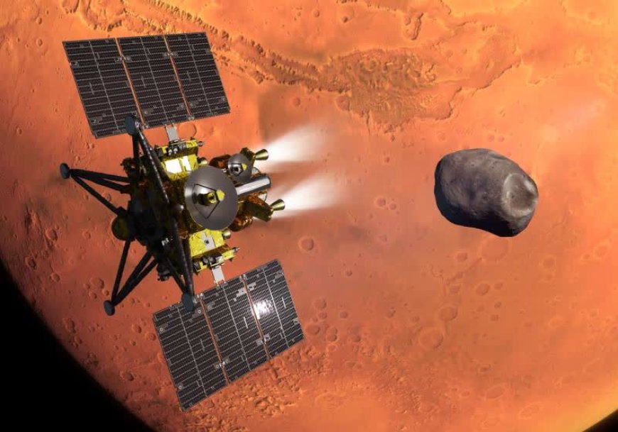 Japan is launching a mission to bring back the first samples from a Martian moon