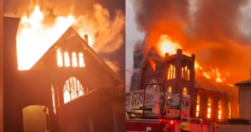 Another Historic American Church Burns to the Ground as Attacks on Christianity Surge