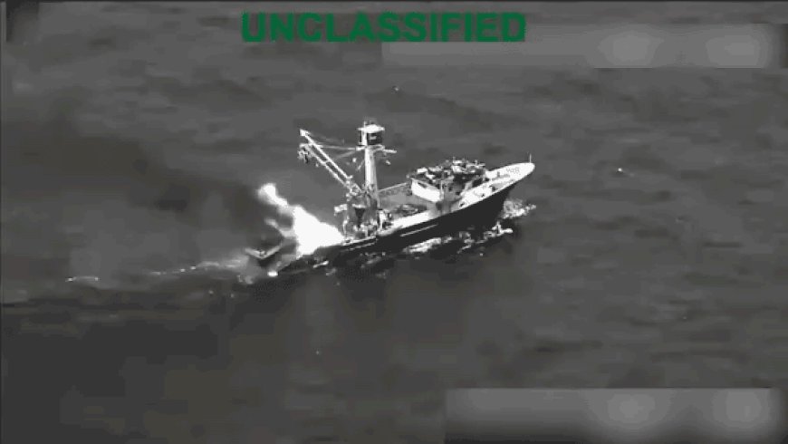 US forces sink narco-refueling station linked to Ecuadorian cartel in Pacific: SOUTHCOM