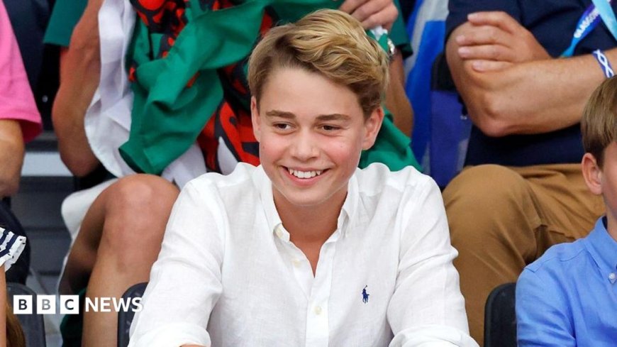 Prince George begins first day at Eton College