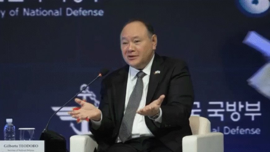 Philippines defense chief calls out China after note interrupts remarks at Seoul forum: 'Coercion, bullying'