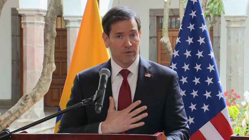 Rubio designates Ecuadorian gang linked to drug trafficking a terrorist group