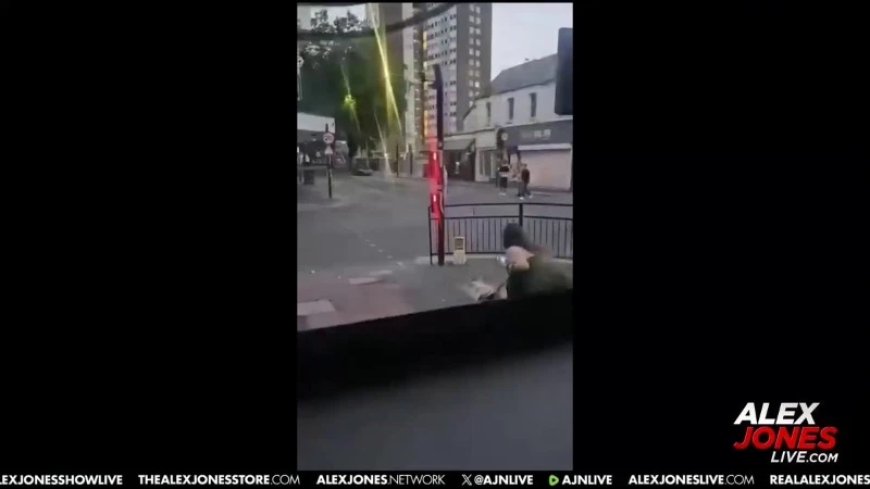 VIDEO: Islamic Invader Stabs Dog That Was Protecting UK Woman From Assault In Broad Daylight!