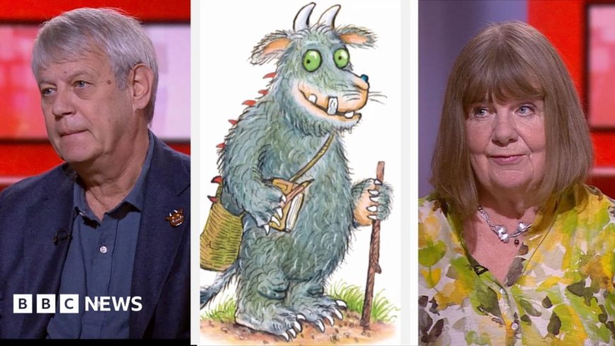 Gruffalo illustrator says rise of AI images 'worrying'