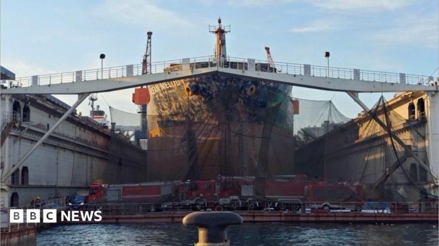 Twenty-five dead after fire on cargo ship in eastern China