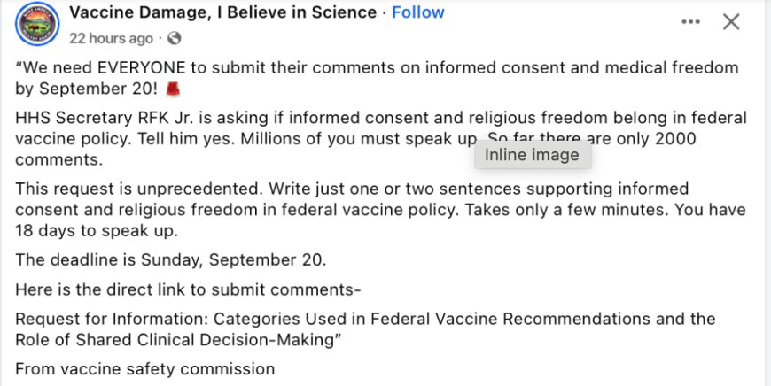 Vaxes and Informed Consent