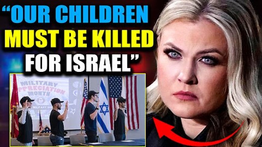 Erika Kirk Orders American Parents to Send Children to Die for Israel: ‘Highest Honor’