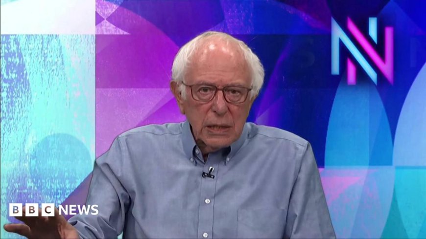 Bernie Sanders speaks to the BBC about proposal to ban AI superintelligence