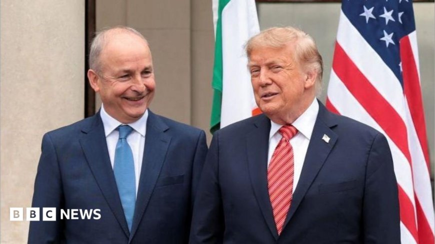 A united Ireland would be 'fantastic' says Trump during Irish visit