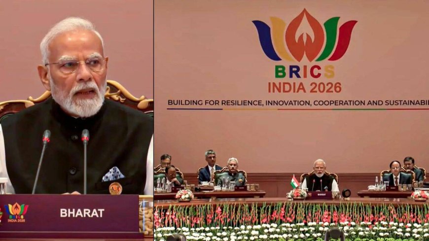 Brics Summit: PM Modi pitches emergency support network for safety of seafarers