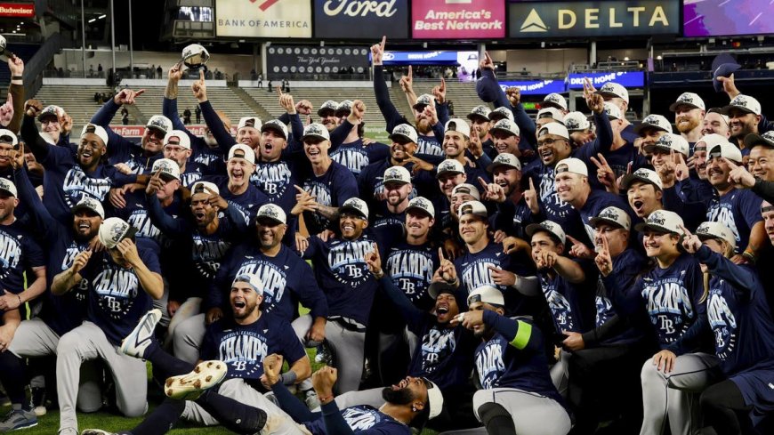 Tampa Bay Rays Secure AL East Crown: 'It's A Tough Division'