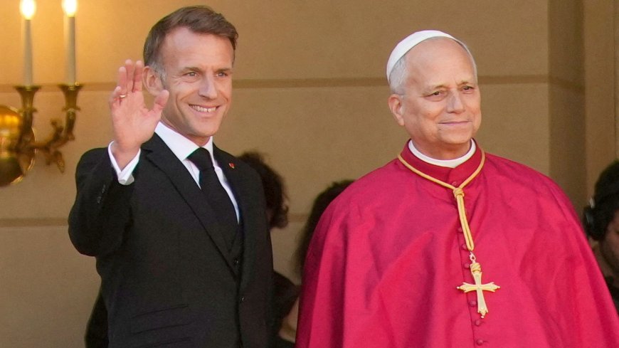Pope greets Paris crowds in popemobile as he warns of AI risks