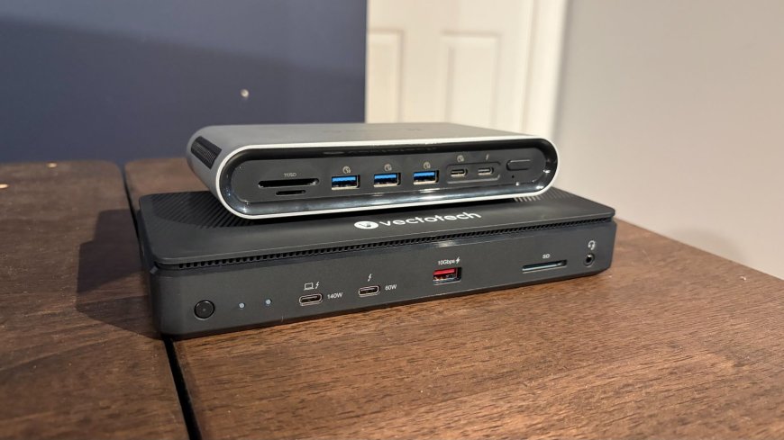 Testing two Thunderbolt 5 docks with M.2 storage — VectoTech V-Core vs Orico TB5