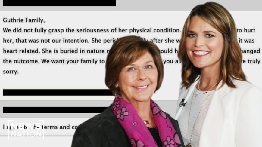 Nancy Guthrie investigators reviewing new possible ransom note: Sheriff's department