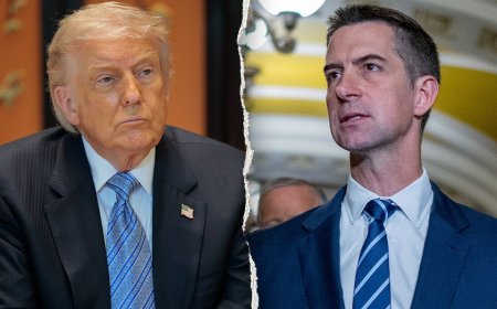 Trump drops Republican Senator's phone number in social post over fury on stalled bill