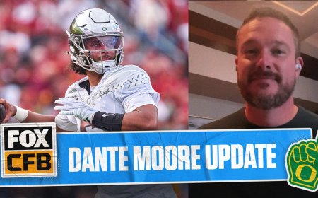 Oregon Coach Dan Lanning Gives Positive Dante Moore Injury Update