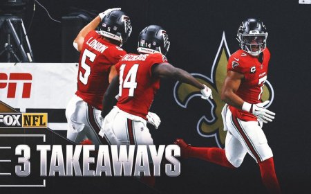 Hello, Atlanta, Michael Penix & Bijan Robinson: 3 Takeaways From Falcons Win vs. Saints